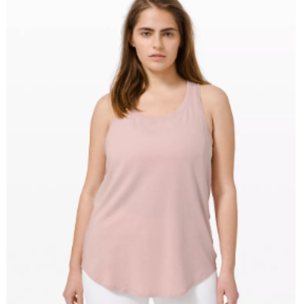 Lululemon Love Tank *Pleated Pink Berry